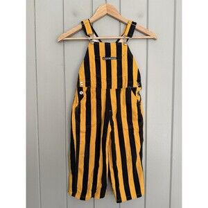 Game Bibs  Overalls Toddler 3T Black Yellow Pittsburgh Steelers Iowa Hawkeyes